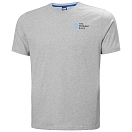 Купить Helly hansen 21753-949-s Футболка с коротким рукавом The ocean race 2.0 Grey Melange 30x20x5 7ft.ru в интернет магазине Семь Футов