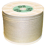 Prosea 285001 Катушка из полиэстера 3 C. 8 mm Бежевый White 200 m 