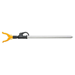 Mikado AIX-P02-50/90 Stick Clamp Держатель Удочки Серебристый Grey / Black / Yellow 50-90 cm 