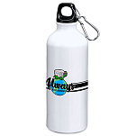 Kruskis MD4049S101K200 Always Exploring 800ml Алюминиевая бутылка Серебристый White