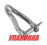 Скоба такелажная изогнутая, 10 мм, Marine Rocket (упаковка из 5 шт.) MR050010_pkg_5