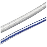 Plastimo 27516 6 mm Шоковый шнур  White / Blue 6 mm
