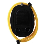 Plastimo 60942 Надувной насос для ног высокого давления Black / Yellow