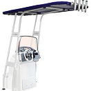 Professional T-Top 2000x1400 white / blue fabric, Osculati 48.195.04