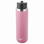 Nike N100163264124 Recharge Straw 710ml бутылка Розовый  Elemental Pink / Black / White