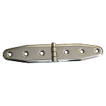 Olcese ricci 4949221 2 Отверстия 155x 2 8x1.5 mm Нержавеющая сталь Сталь Двойной Хвост Петля Золотистый Silver