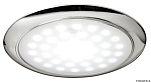 Накладной сверхплоский 42 LED светильник 12/24В 3Вт 168Лм хромированный пластик, Osculati 13.408.02