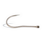 Amiaud 826022 Round Gaff Hook 220x12 mm Серебристый  Silver