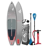 Fanatic 33250-1702c52-11´6´´ Надувной комплект для падлбординга Ray air slt Grey / Red 96x48x35 350.52 cm