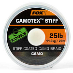 Fox international CAC739 Camotex Stiff 20 M Линия Коричневый Camo 25 Lbs 