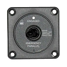 Купить Bep marine 80-724-0007-00 Дистанционный параллельный аварийный переключатель MDVS Черный 724 7ft.ru в интернет магазине Семь Футов