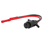 Attwood ATT-14365-6 Trolling Motor Connector Male Черный  Black 12/24 V 