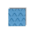 Лист палубного покрытия Treadmaster TU-008312 M-Original Diamond 1200x900х3мм из синего крупнозернистого каучука с ПВХ