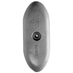 Martyr anodes CMMZ404-A Вал Алюминий CMMZ404-A Анод Серебристый 235 x 86 mm 