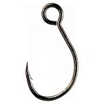 Daiwa 16511530 Single Lure Крюк Черный  Black 3/0 (5 pcs) 