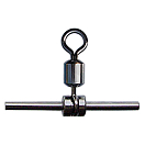Купить Sunset 88ACWR005 Wirbels Безопасный быстросъемный вертлюг Серебристый Black 5 (32 Kg)  7ft.ru в интернет магазине Семь Футов