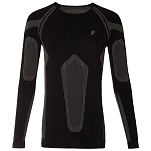 Protest 1797000-290-M/L Базовый слой с длинным рукавом Timp Thermo Черный True Black M-L