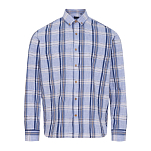 Sea ranch 22-7-025-4207-3XL Рубашка с длинным рукавом Sammy Голубой Coastal Blue Check 3XL