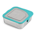 Klean kanteen 1005731 Ланчбокс Food 590ml Hermetic Серебристый Brushed Stainless / Aqua