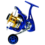 Iridium QBP806 Beachcaster Pro 5 Спиннинговая Катушка Голубой Blue 8000 