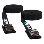 Surflogic 59157 Tie Down Straps Черный  Black 3.65 m 