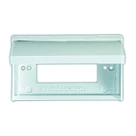 Jr products 342-47515 крышка розетки GFCI Серебристый Polar White