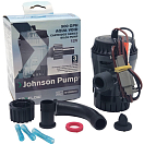 Купить Картриджный погружной трюмный насос Johnson Pump Aqua Void Cartridge Bilge 10-13626-01 500GPH 12В 2,7А 38л/мин под шланг Ø19мм корпус из АБС-пластика 7ft.ru в интернет магазине Семь Футов