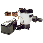 Seachoice 50-19201 Bilge Pump And Float Switch 500Gph Черный Black / White 500 GPH 