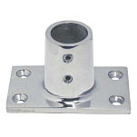 Euromarine PBRE90224 Vrac А 4 90° Прямоугольный Поручень тарелка Служба поддержки Grey 22 mm