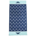 Trespass UUACMITR0048-ACR-OS полотенце Hightide Sports Beach Голубой Anchor Print