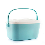 Innovagoods V0103770 Koolty 20L Портативный холодильник Бесцветный White / Blue