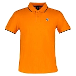 North sails 692353-0725-2 Поло с короткими рукавами Logo Оранжевый Vibrant Orange S