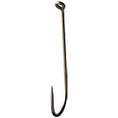 Купить Mustad R43AP-TX-6-25H Classic Long Dry Колючий Одноглазый Крючок 25 единицы измерения Silver 6 7ft.ru в интернет магазине Семь Футов