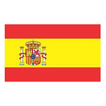 Oem marine FL405140 30x40 cm Флаг Испании  Multicolour