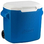 Coleman R-12421735-2000036086 Портативный жесткий высокопроизводительный кулер с колесами 26L отремонтированы Blue
