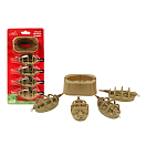 Купить Carp expert 58707035 Smart Method Go Green Устройство подачи+форма Золотистый Green 15-20-25-30 g 7ft.ru в интернет магазине Семь Футов