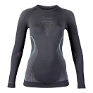 Купить UYN u100009-g978-l/xl Базовый слой с длинным рукавом Evolutyon Charcoal / Anthracite / Aqua 30x25x1 L-XL 7ft.ru в интернет магазине Семь Футов