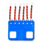 Zebco 3553103 Резиновые пробки Красный  Red L 