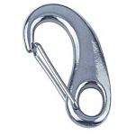 Euromarine MOUSS504 A4 MOUSS Глаз Карабин Серебристый Grey 50 mm