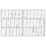 Trac outdoors 328-WHI350EC Series 350 Регистрационное письмо Белая White