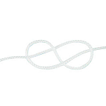 Talamex 01623002 Веревка плетеная из полиэстера 2 Mm Белая White 500 m 