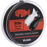 Spomb DBL002 Плетеный Shockleader 50 M Черный  Black