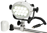 Прожектор светодиодный с креплением на носовой релинг Night Eye LED 12В 13Вт 3000Лм, Osculati 13.235.03