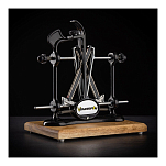 Станок для заточки ножей Warthog Sharpeners 580090 V-Sharp A4 ELITE подставка 200x150мм 4 угла заточки 15°-20°-25°-30° стержни 325 грит корпус из черного окрашенного металла