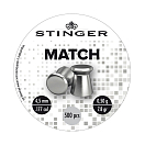 Купить Stinger STP00345 Match 500 единицы измерения Серый Silver 4.5 mm  7ft.ru в интернет магазине Семь Футов