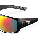 Спортивные очки LiP Cloud9 / Matt Black - Red Stripe / PC / Zeiss ML Orange Mirror