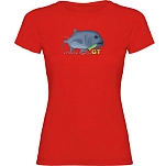 Kruskis 11502145xxlk044 Футболка с коротким рукавом GT Extreme Fishing Red 30x25x2 2XL