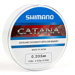 Shimano fishing CATSPG15022 Catana Spinning 150 M Линия Серый Grey 0.225 mm 