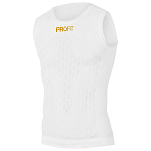 Spiuk CPRAS21B1 Безрукавная базовая футболка Profit Белая White S-M