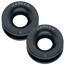 Купить Harken 3284.PAIR Lead Ring 6 mm 2 Units Черный  Black 7ft.ru в интернет магазине Семь Футов